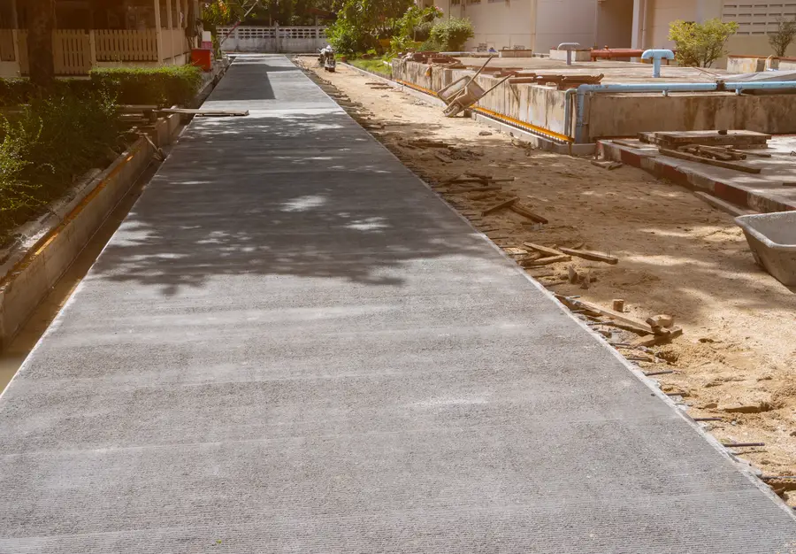 Superior Concrete Driveway Installation in Portage, IN